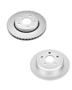 FR/RR Evolution Genuine GEOMET Fully Coated Rotors- JK