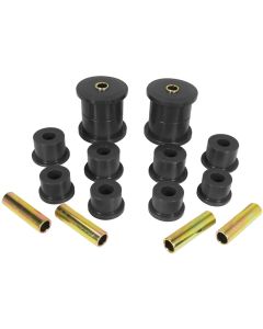 Prothane 1-1007-BL PROTHA Spring & Shackle Bushing Kit in Black for 84-99 Jeep Cherokee XJ