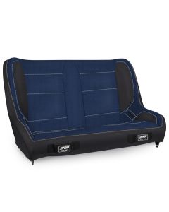 PRP ELITE REAR BENCH CJ/YJ BLACK & BLUE