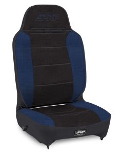 PRP ENDURO HIGH BACK SEAT BLK & BLUE DS