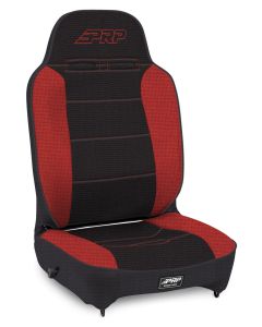 PRP ENDURO HIGH BACK SEAT BLK & RED PS