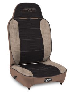 PRP ENDURO HIGH BACK SEAT BLK & TAN DS