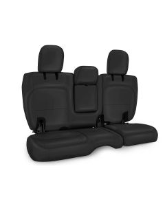 PRP RR SEAT CVR JLU LEATHER ALL BLACK