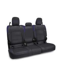 Rear Bench Cover for Jeep Gladiator JT, with no Armrest - Black and Purple