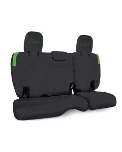 Rear Bench Cover for Jeep Wrangler JL, 2 door - Black and Green