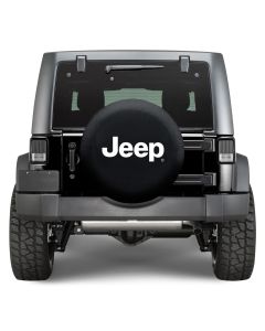 Plasticolor 000793R01 Jeep Logo Spare Tire Cover for 27" to 31" Spare Tires