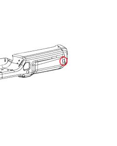 Mopar 6MH84RXFAB Rear Parking Sensor Bezel for 18-19 Jeep Wrangler JL with Steel Bumper