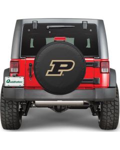 HBS TIRE COVER PURDUE 34X8 BLK