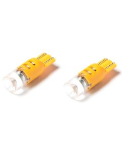 Putco 341156A-360 Metal 360 LED 1156 Amber Front Turn Signal Lamp Bulbs for 45-86 Jeep CJ Series