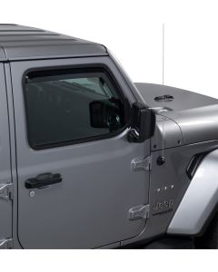 Putco  Element Tinted Window Visors  for 18-22 Jeep Wrangler JL & Gladiator JT