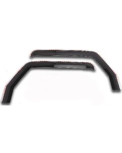 Putco  Element Tinted Window Visors  for 18-26 Jeep Wrangler JL & Gladiator JT