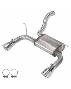 PYPES DUAL AXLE BACK JL 3.6L 2.0L BLK