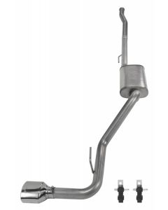 Pypes Performance Exhaust  2.5" Cat Back Exhaust with Street Pro Muffler for 20-22 Jeep Gladiator JT Rubicon with 3.6L