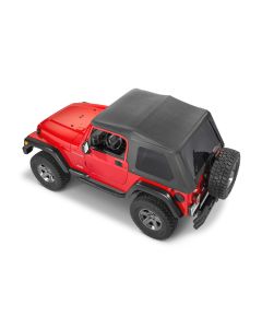 QuadraTop  Adventure Top Fastback Conversion Soft Top for 97-06 Jeep Wrangler TJ