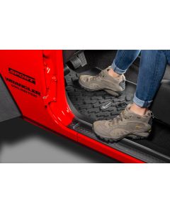 Quadratec  Ultimate All Weather Floor Liners for 18-24 Jeep Wrangler JL 2-Door