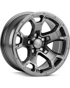 MORPHIC II GUNMETAL 17x8.5, 5x5, 5.2 BS