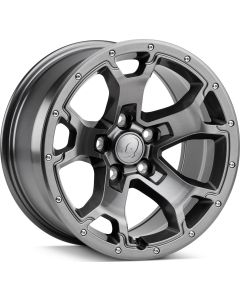 MORPHIC II GUNMETAL 17x8.5, 5x5, 5.2 BS