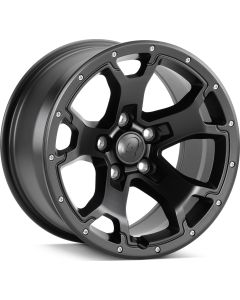 MORPHIC II SATIN BLACK 17x8.5, 5x5, 5.2 BS
