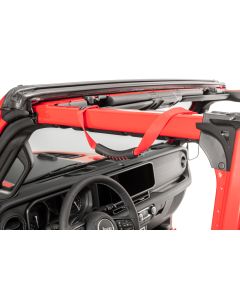 QUADRATEC ULTIMATE GRAB HANDLES JL 2024+ RED PAIR
