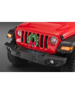 Quadratec 12-Volt LED Christmas Wreath