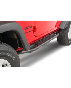 Quadratec  QRC Side Armor with Step for 07-18 Jeep Wrangler JK