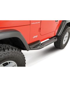 Quadratec  QRC Side Armor with Step for 87-06 Jeep Wrangler YJ & TJ 