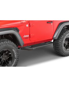 Quadratec  QRC Side Armor with Step for 18-22 Jeep Wrangler JL 2-Door