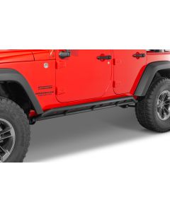 Quadratec  Heavy Duty Rocker Guards for 07-18 Jeep Wrangler JK Unlimited 4-Door