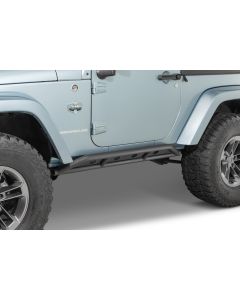 Quadratec  Heavy Duty Rocker Guards for 07-18 Jeep Wrangler JK 2-Door