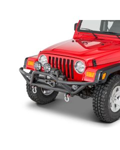 Quadratec  QRC Front Bumper for 87-06 Jeep Wrangler YJ, TJ & Unlimited