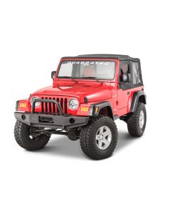 Quadratec  Winch Ready Bull Bar Front Bumpers for 97-06 Jeep Wrangler TJ & Unlimited