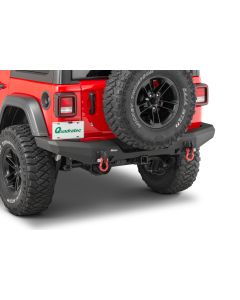Quadratec  Brute Strength Aluminum Rear Bumper for 18-22 Jeep Wrangler JL