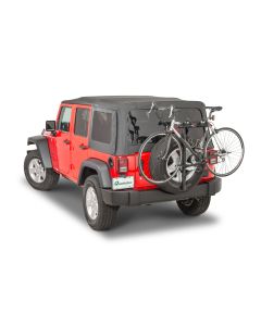 Quadratec  Spare Wheel Mounting Bike Rack for 93-18 Jeep Vehicles