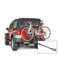 Quadratec 4 Bike Folding Bike Rack for 2" Receiver Hitch