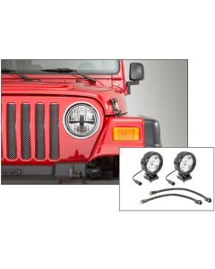 7IN STEALTH HEADLAMP KIT 05-06 TJ FLOOD KIT
