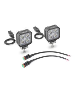 Quadratec  3" LED Sleek Cube Lights - 160° Flood Beam 