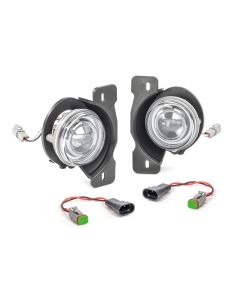 Quadratec  LED Fog Lights Kit for 07-25 Jeep Wrangler JL (with Rubicon Steel Bumper) & JK (with 10th Anniversary Bumper)