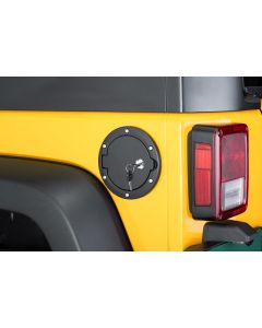 Quadratec Billet Aluminum Fuel Door for 07-18 Jeep Wrangler JK
