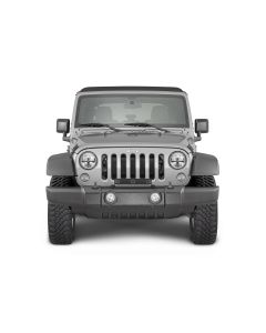 QUADRATEC J3 J5 BAR COVER 16.5 IN BLACK