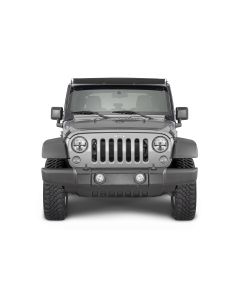 QUADRATEC J5 LIGHT BAR COVER SOLID BLK  KIT