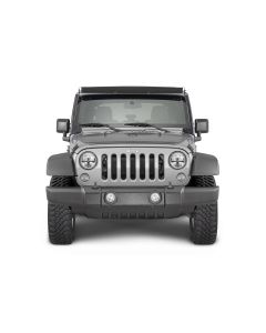 QUADRATEC J5 LIGHT BAR COVER SOLID BLK  KIT