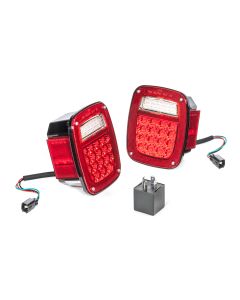 Quadratec  LED Tail Light Kit for 98-00 Jeep Wrangler TJ