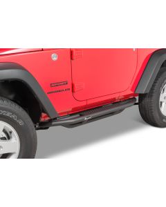 Quadratec  QRC Side Armor with Step for 07-18 Jeep Wrangler JK