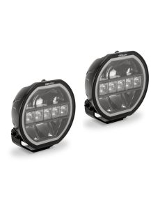 STEALTH 7" Round Auxillary Light W/Amber/White DRL 2Qty.