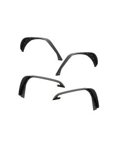 Quadratec  Steel Slim Flat Fender Flares for 18-22 Jeep Wrangler JL