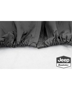 Quadratec  Jeep Licensed Tire Cover for 55-18 Jeep CJ, Wrangler YJ & JK