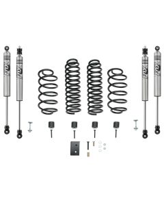 Quadratec  2.5" Coil Spring Suspension Lift Kit with FOX IFP Mono-Tube Shocks for 97-06 Jeep Wrangler TJ  & Unlimited