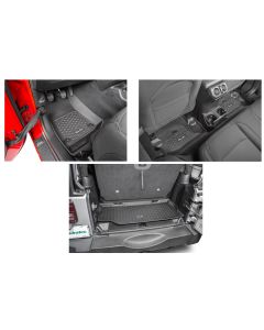 Tru-Fit  Floor Liner Triple Combo for 18-25 Jeep Wrangler JL 2-Door