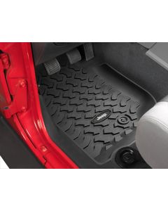 Quadratec  Ultimate Jeep Licensed Floor Liners for 14-18 Jeep Wrangler JK 2-Door