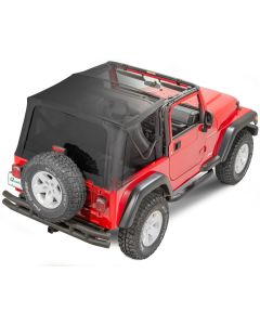 QuadraTop  Gen II Complete Soft Top Without Doors  for 97-06 Jeep Wrangler TJ 